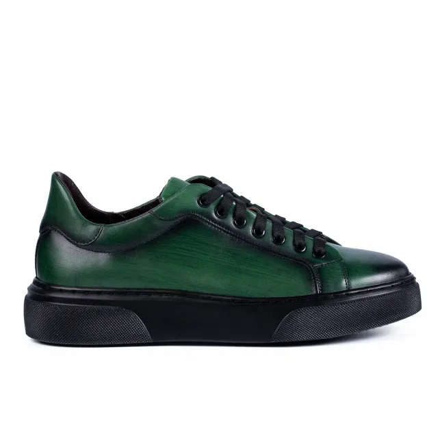 Lucas Shoes 510 sneakers piele verde mexic