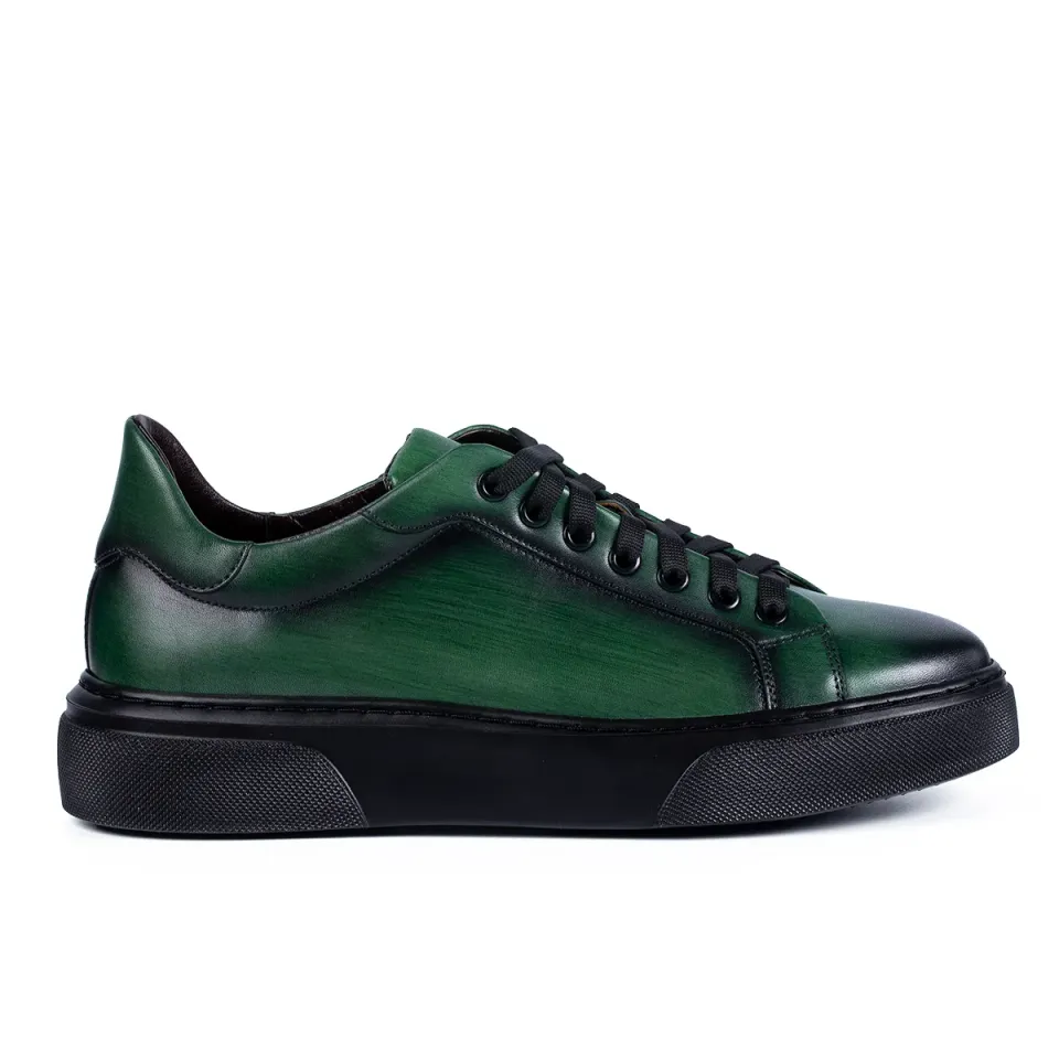 Lucas Shoes 510 sneakers piele verde mexic