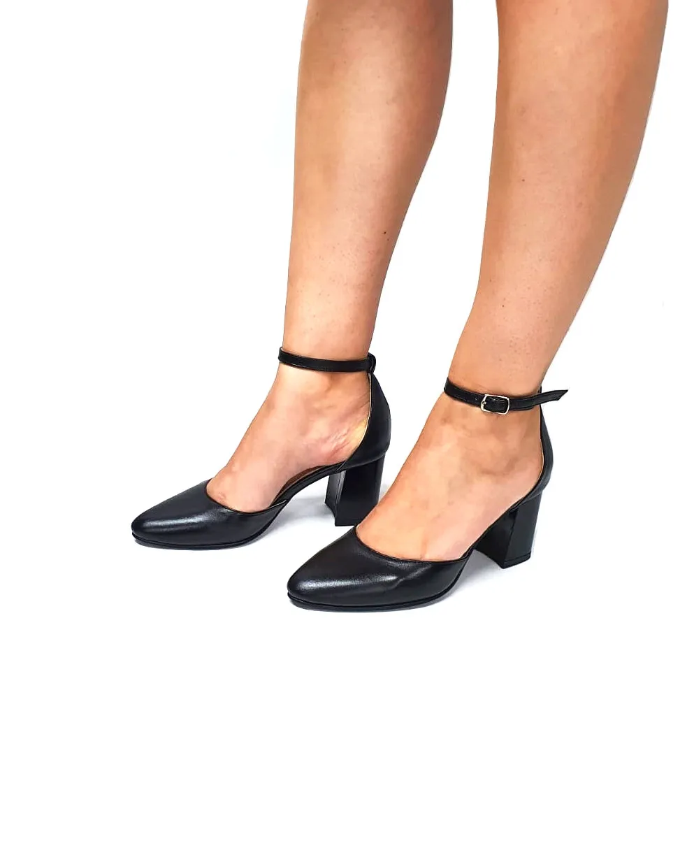 Catinca Shoes D14 NB sandale dama piele negru box