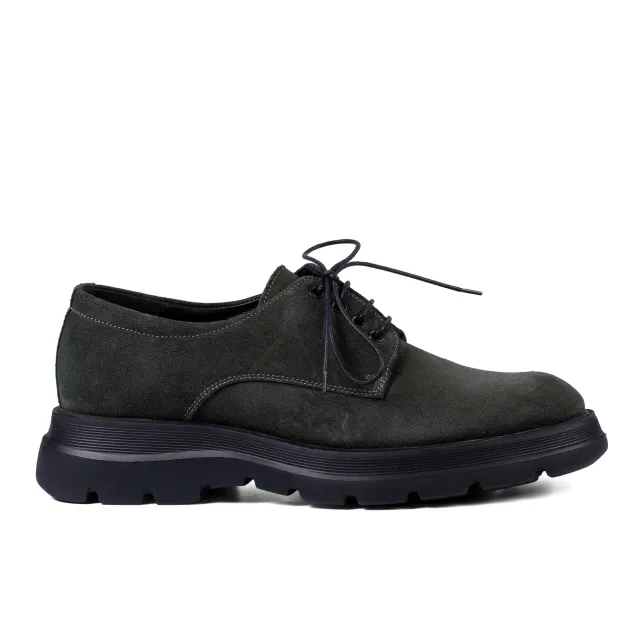 Lucas Shoes Casual 346 1009 pantofi verde velur