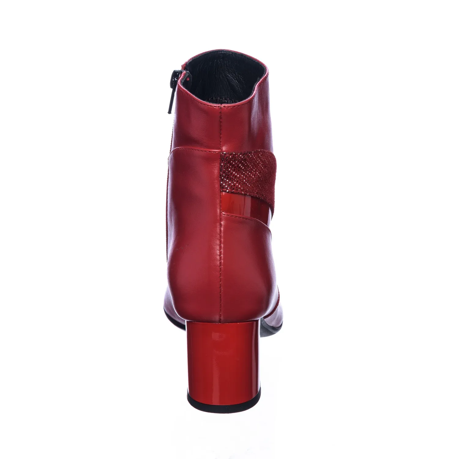 Catinca Shoes GX50 RBP ghete dama piele rosu box