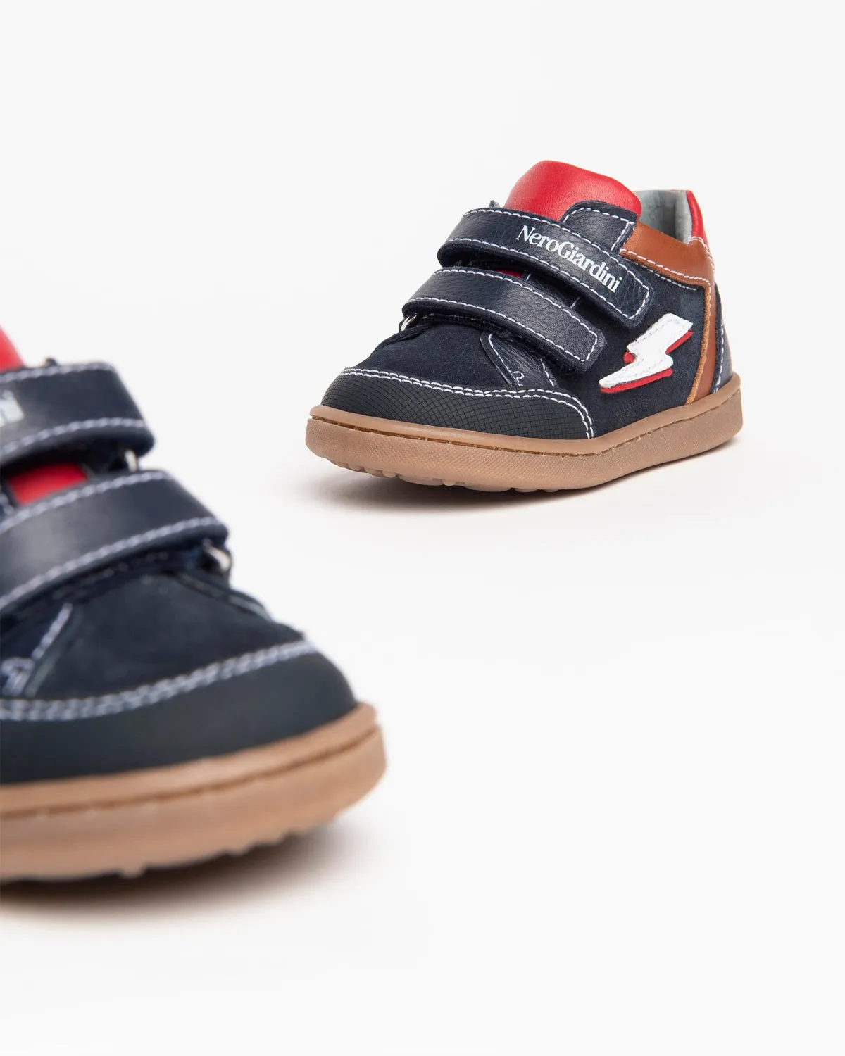 NeroGiardini sneakers piele bebe baieti scai