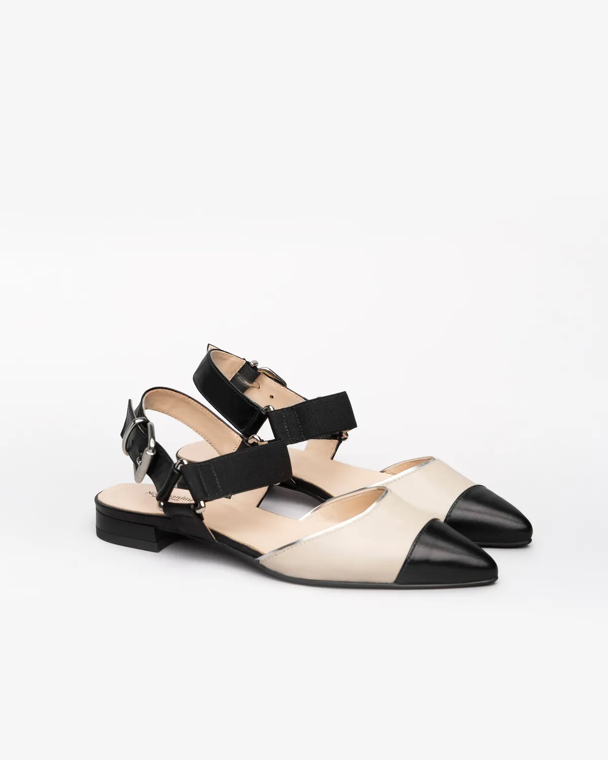 NeroGiardini pantofi slingback piele dama de vara