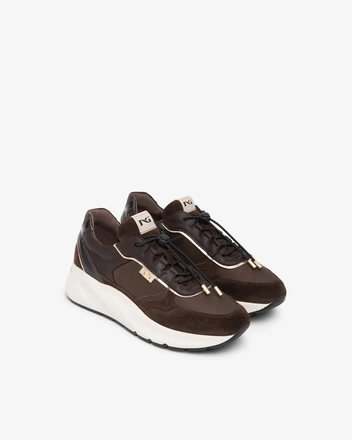 NeroGiardini sneakers dama piele talpa 45 mm iarna