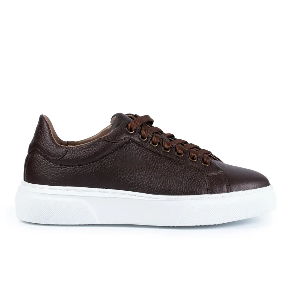 Lucas Shoes 510 sneakers piele bizon maro