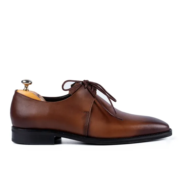 Lucas Shoes Elegant Derby Arca Nut pantofi piele