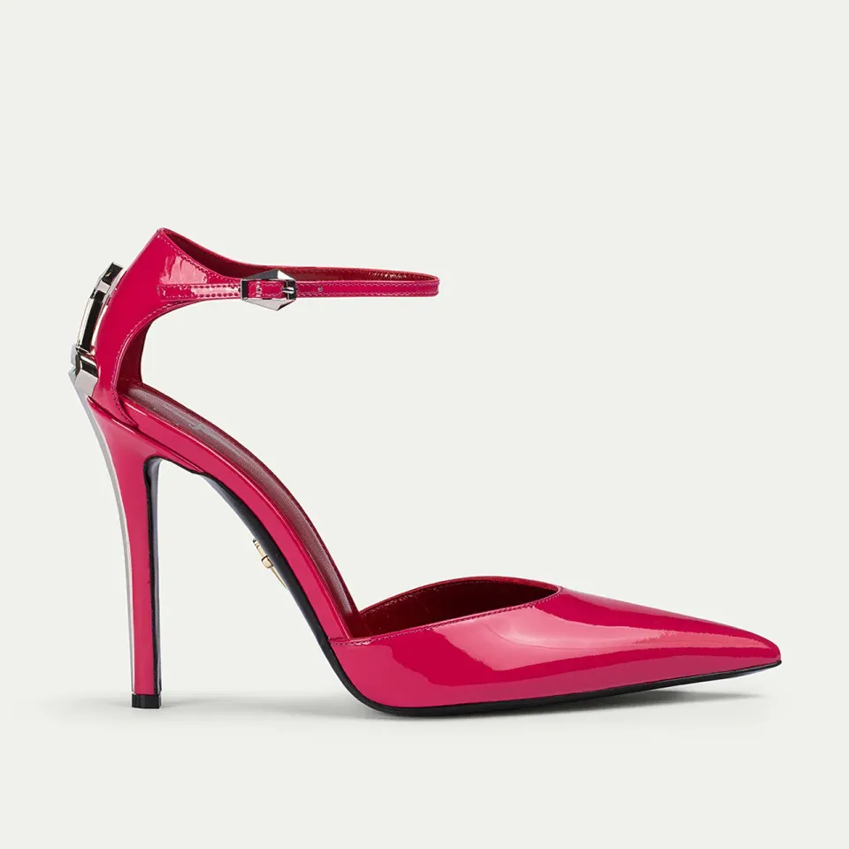 Cesare Paciotti Dagger Heel pantofi dama fucsia lac