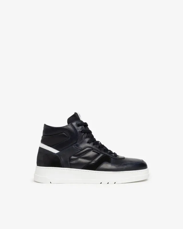 NeroGiardini sneakers inalti piele barbati iarna