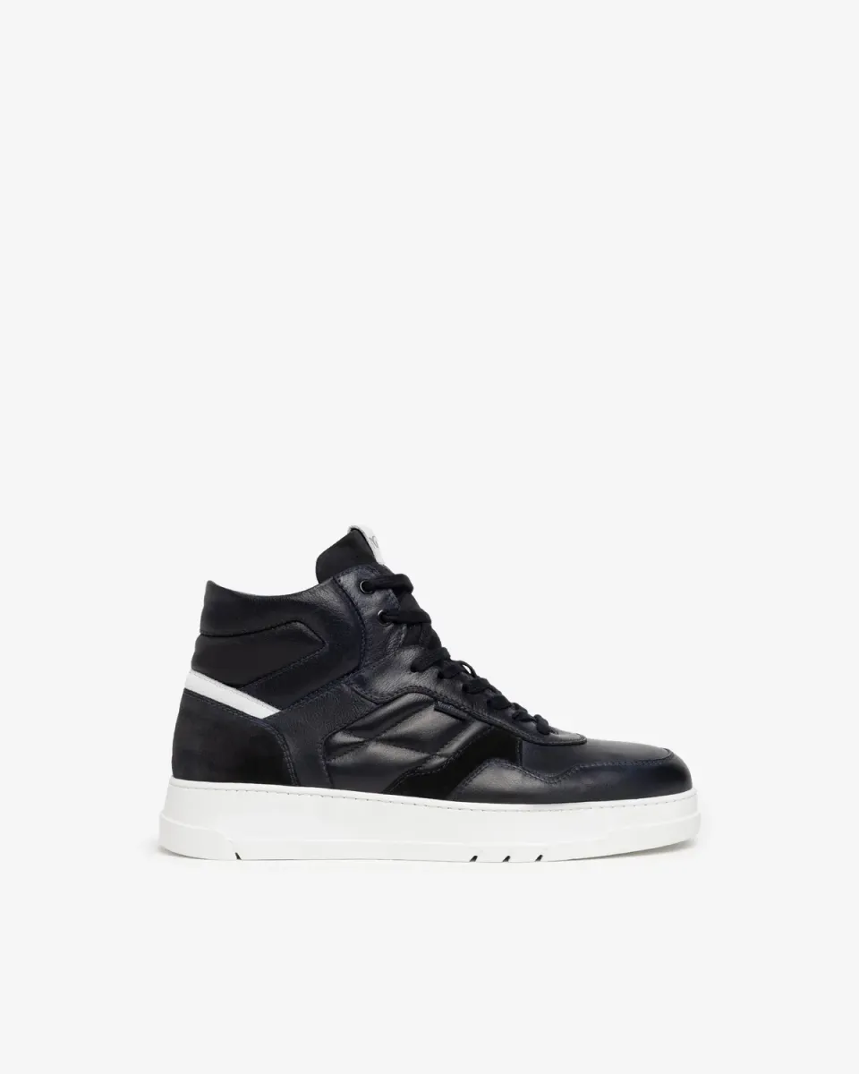 NeroGiardini sneakers inalti piele barbati iarna