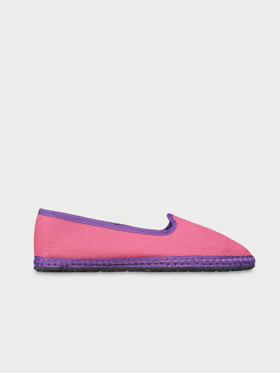 Flagelus Nara papuci in roz cu violet