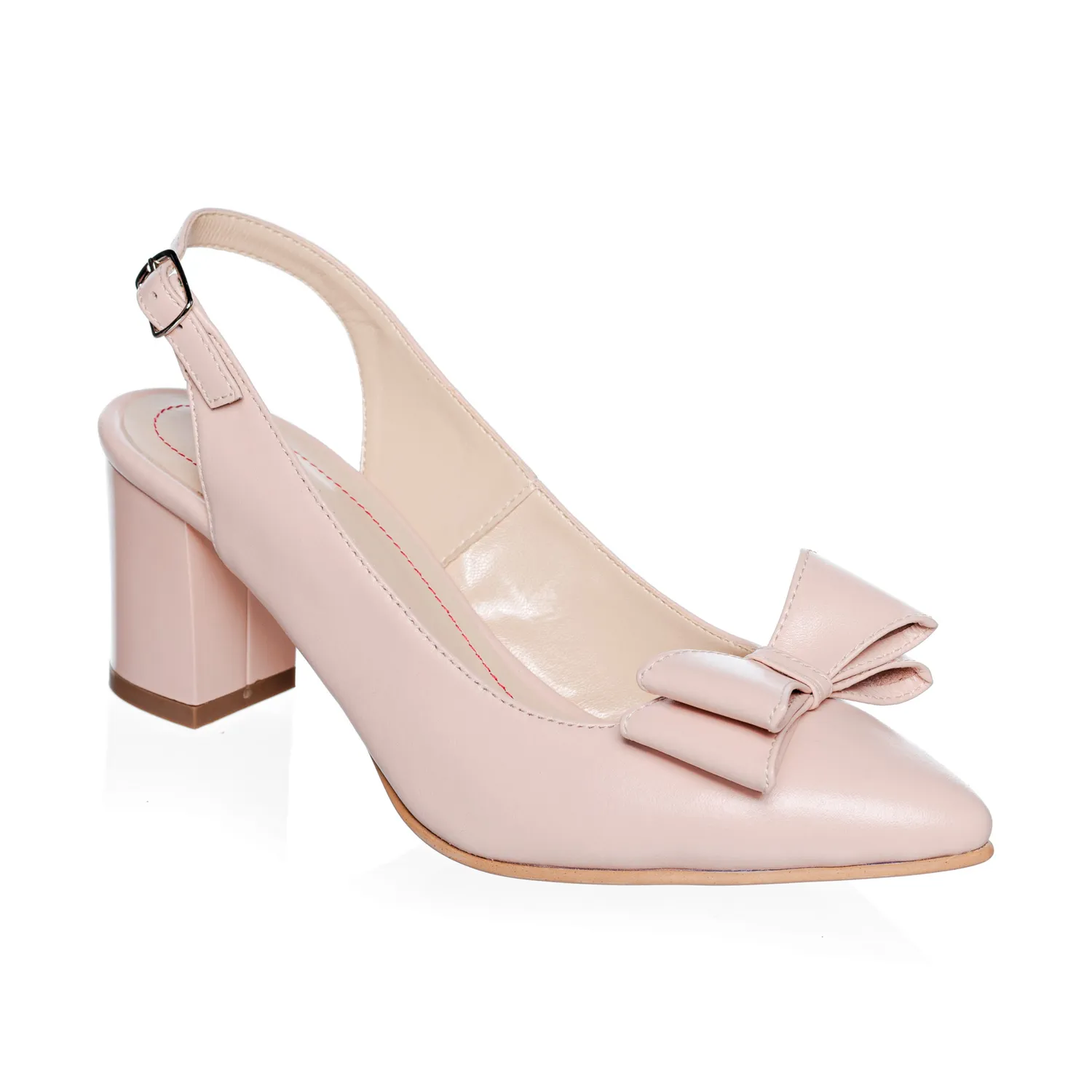 Catinca Shoes D18 NU sandale dama piele nude box