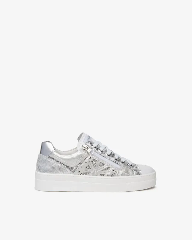 NeroGiardini sneakers dama piele textil vara