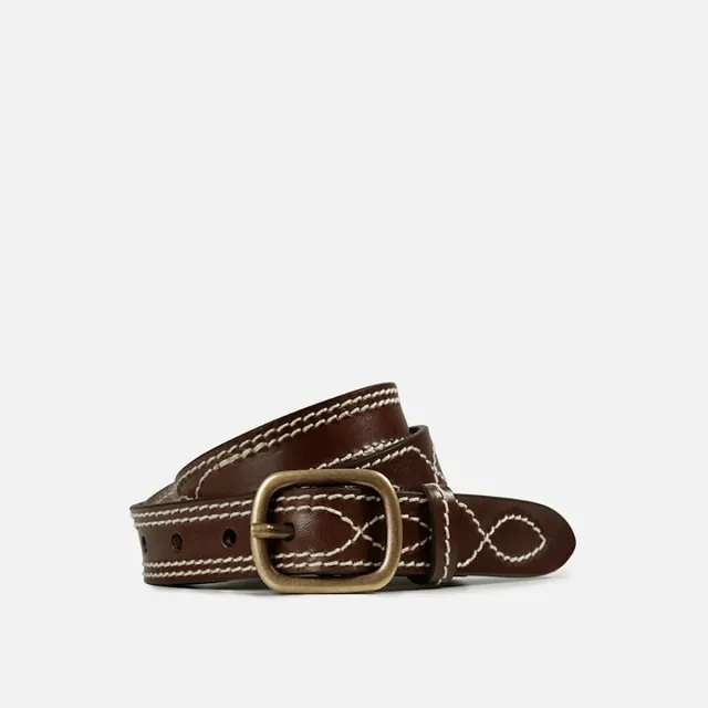 Cecilia Bringheli Motivo Dark Brown curea piele model