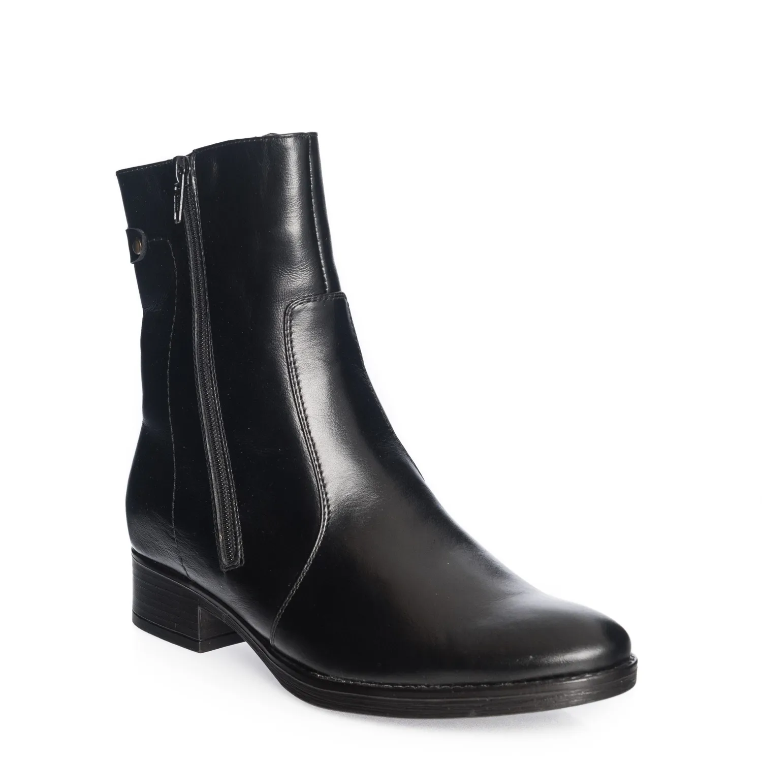 Catinca Shoes GX19 NB ghete dama piele negru box