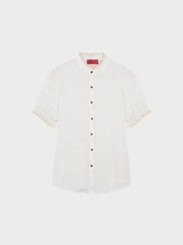 Flagelus Praire Ruffle bluza cu volane
