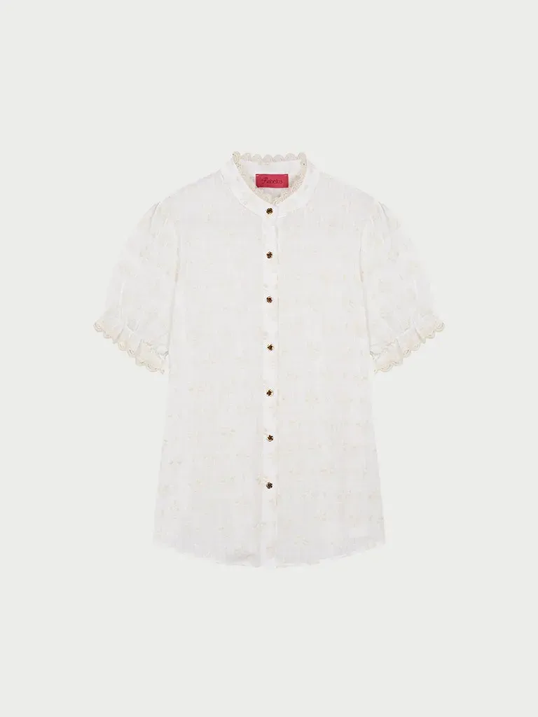 Flagelus Praire Ruffle bluza cu volane