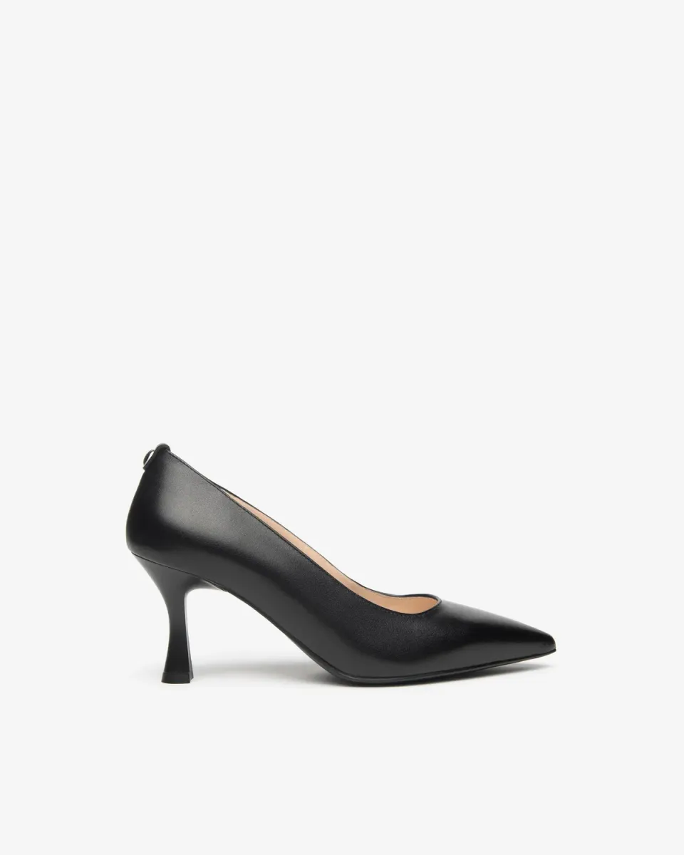 NeroGiardini pantofi toc dama piele varf ascutit
