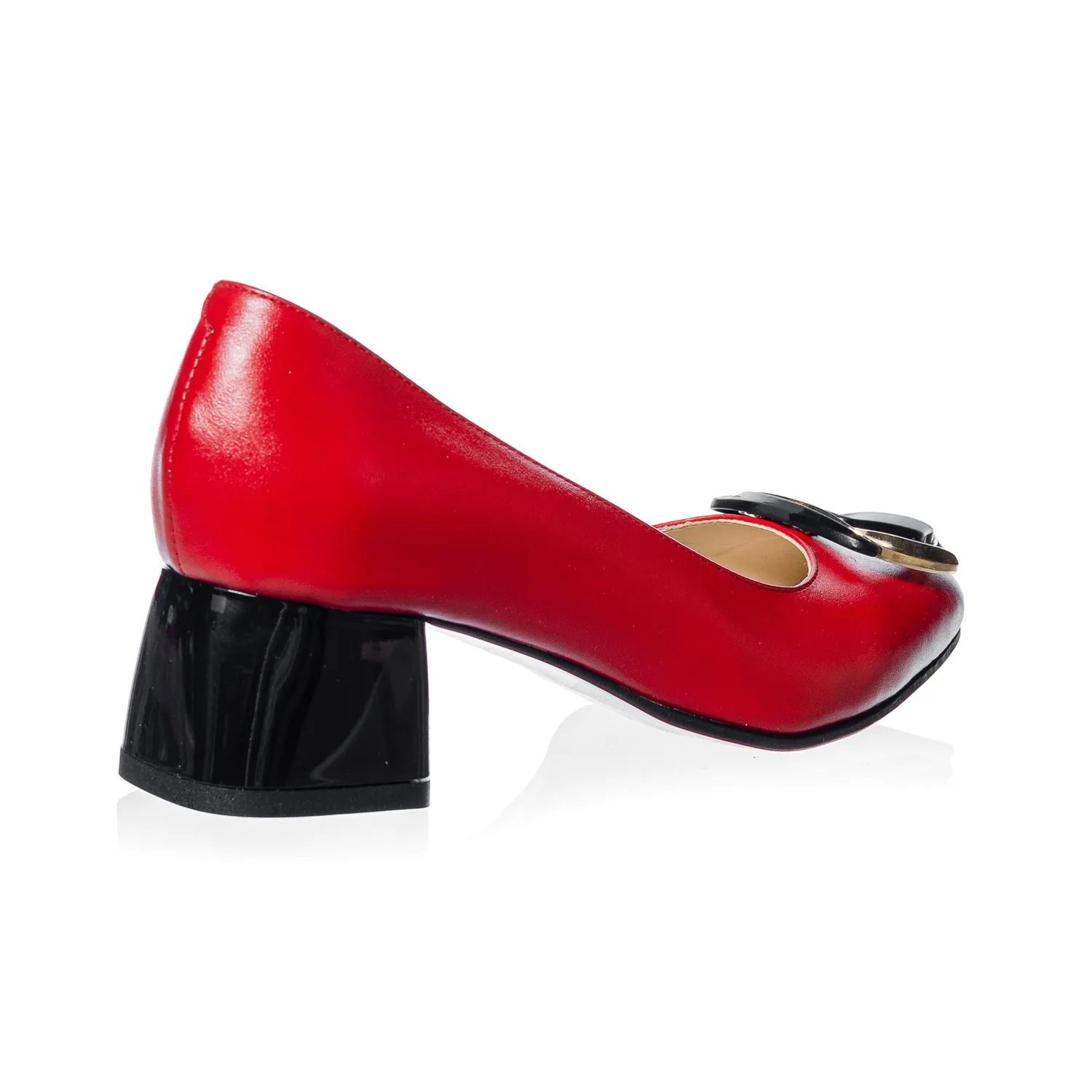 Catinca Shoes A40 RB pantofi dama piele rosu box
