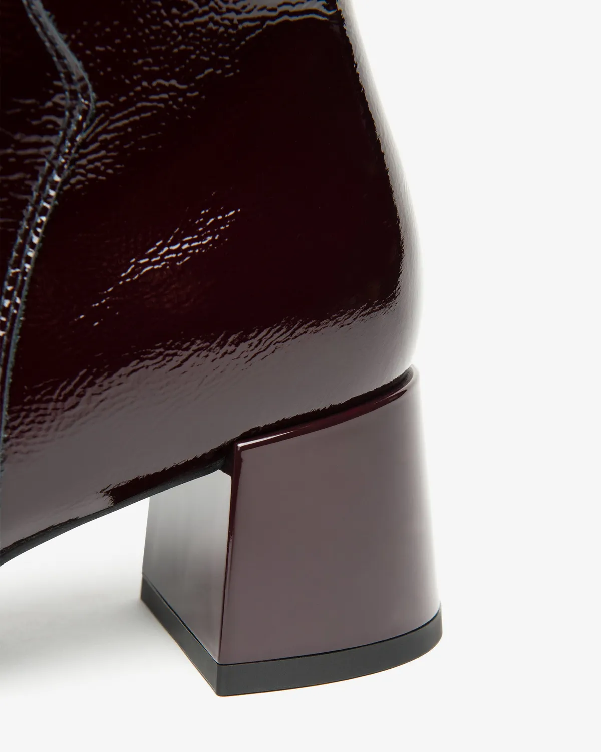 NeroGiardini botine piele lac dama elegante