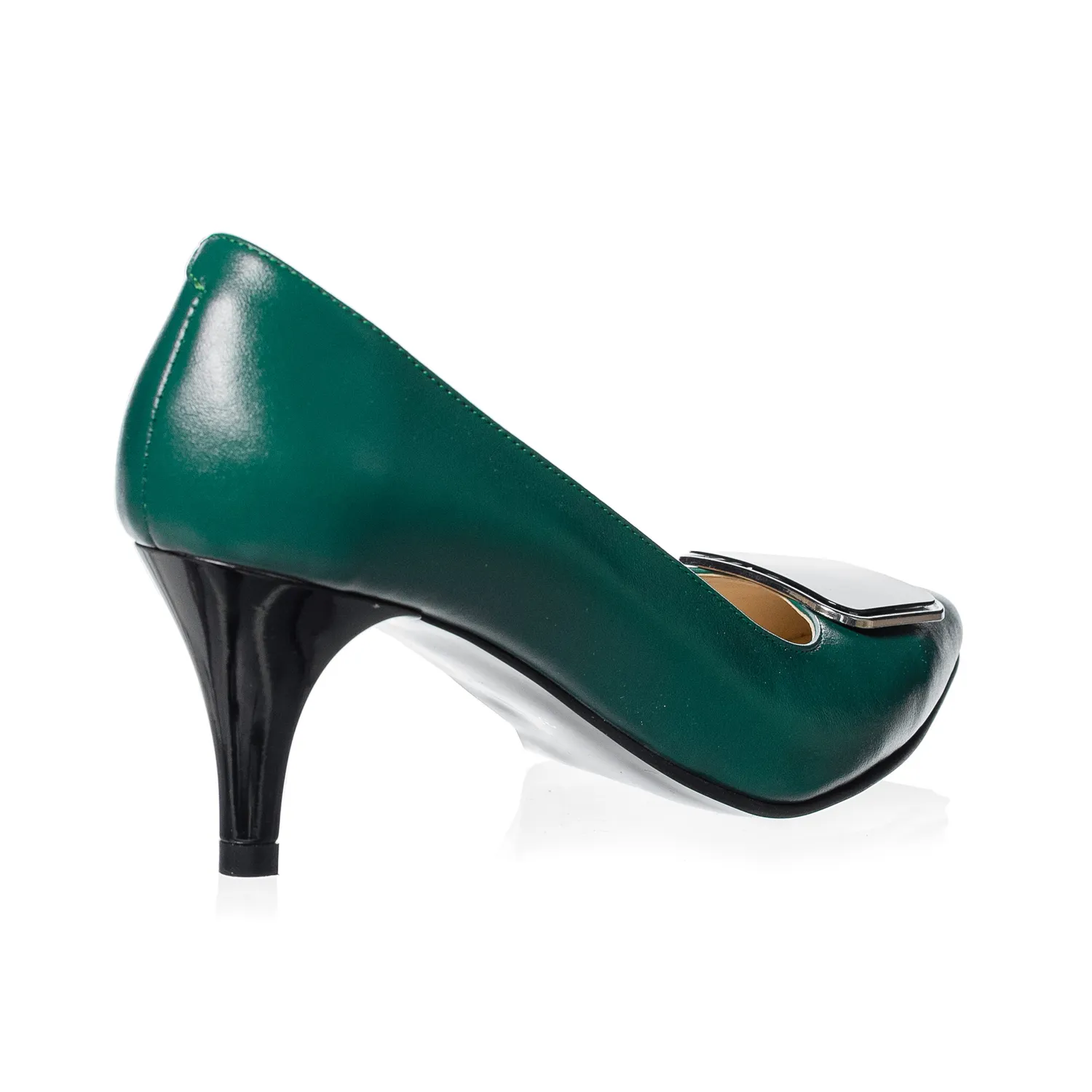 Catinca Shoes A29 VB pantofi dama piele naturala verde