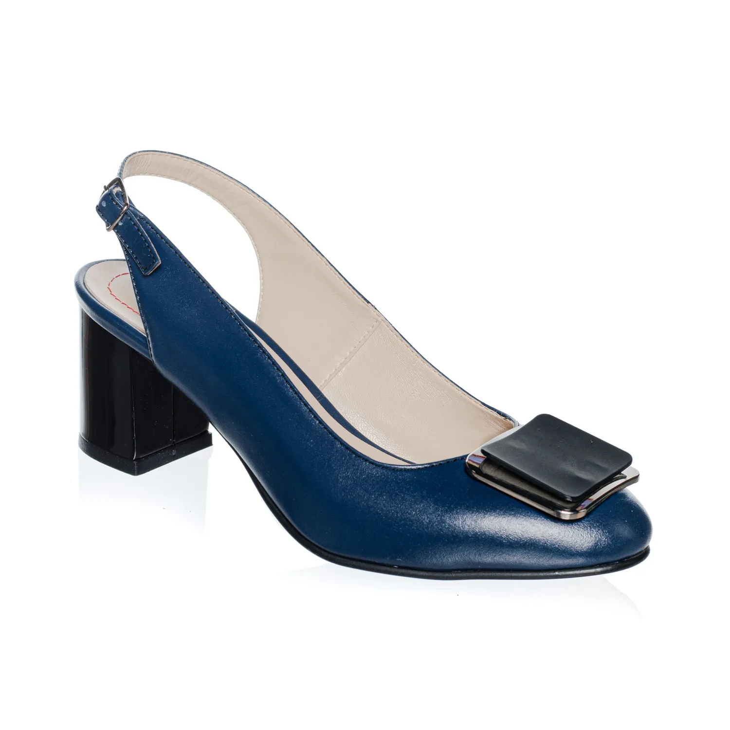 Catinca Shoes D41 BL sandale dama piele albastru box