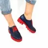 Catinca Shoes XP5 BL pantofi dama piele naturala bleumarin