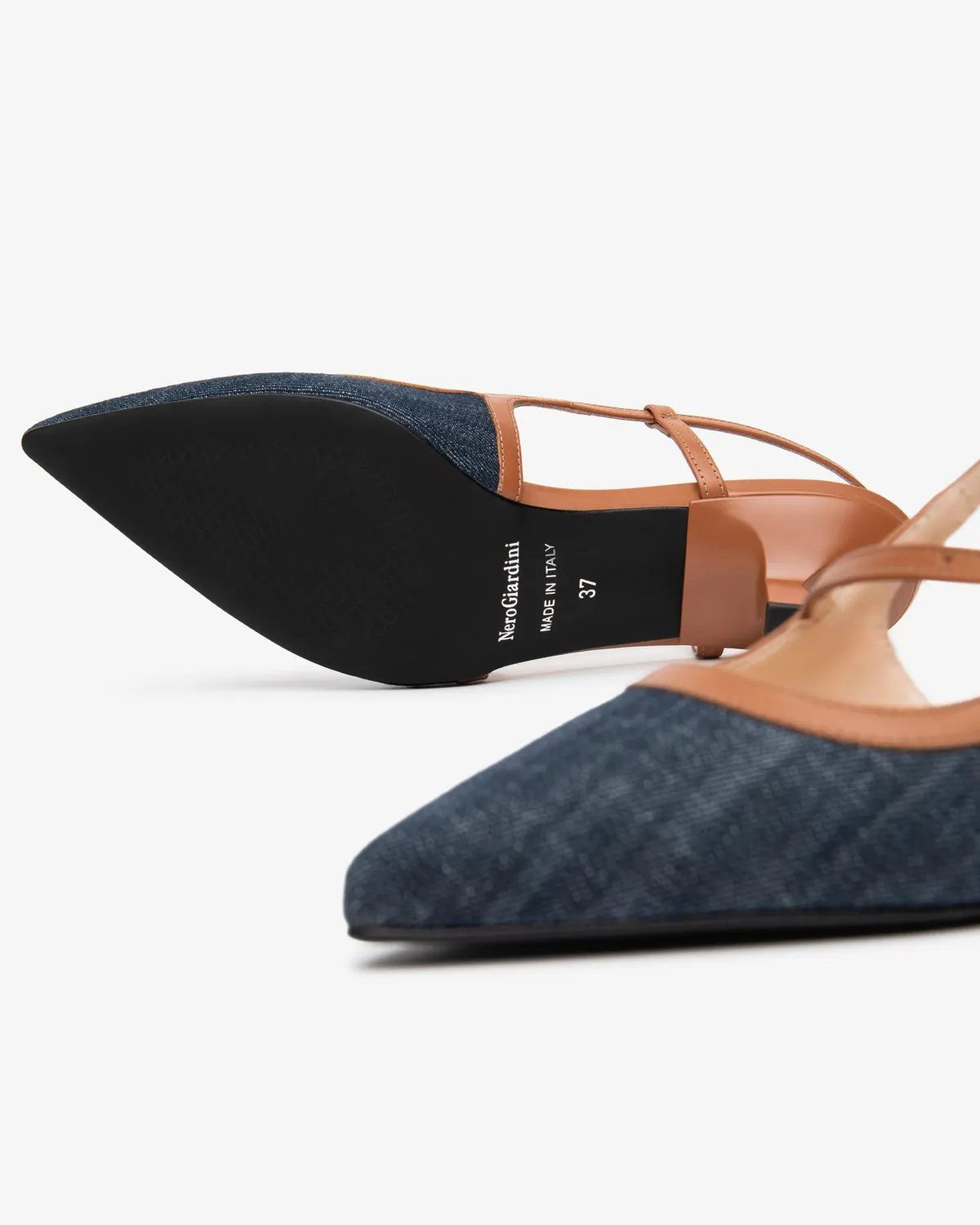 NeroGiardini pantofi slingback piele dama birou