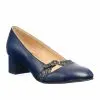 Catinca Shoes 016 BSA pantofi dama piele bleumarin solzi
