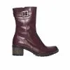 Catinca Shoes 335 BB ghete dama piele naturala bordo