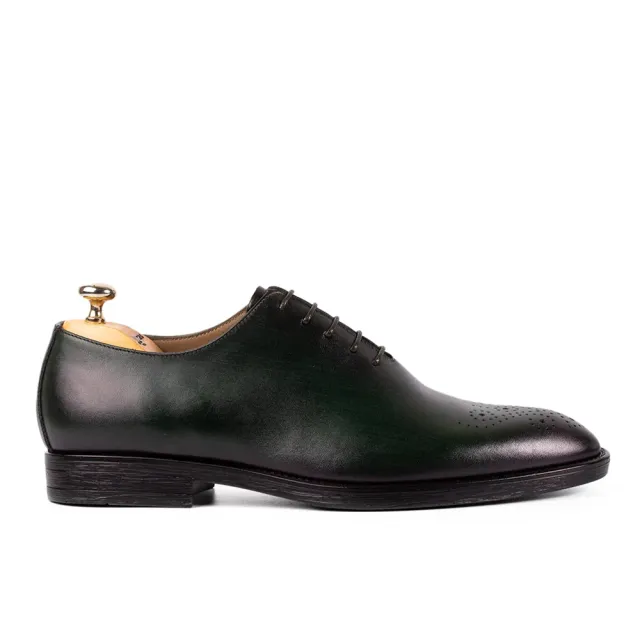 Lucas Shoes Elegant 900 pantofi verde piele