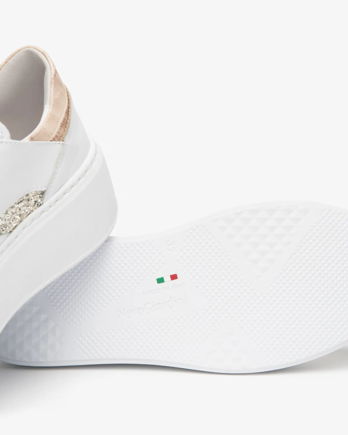 NeroGiardini sneakers dama piele cu brant memory