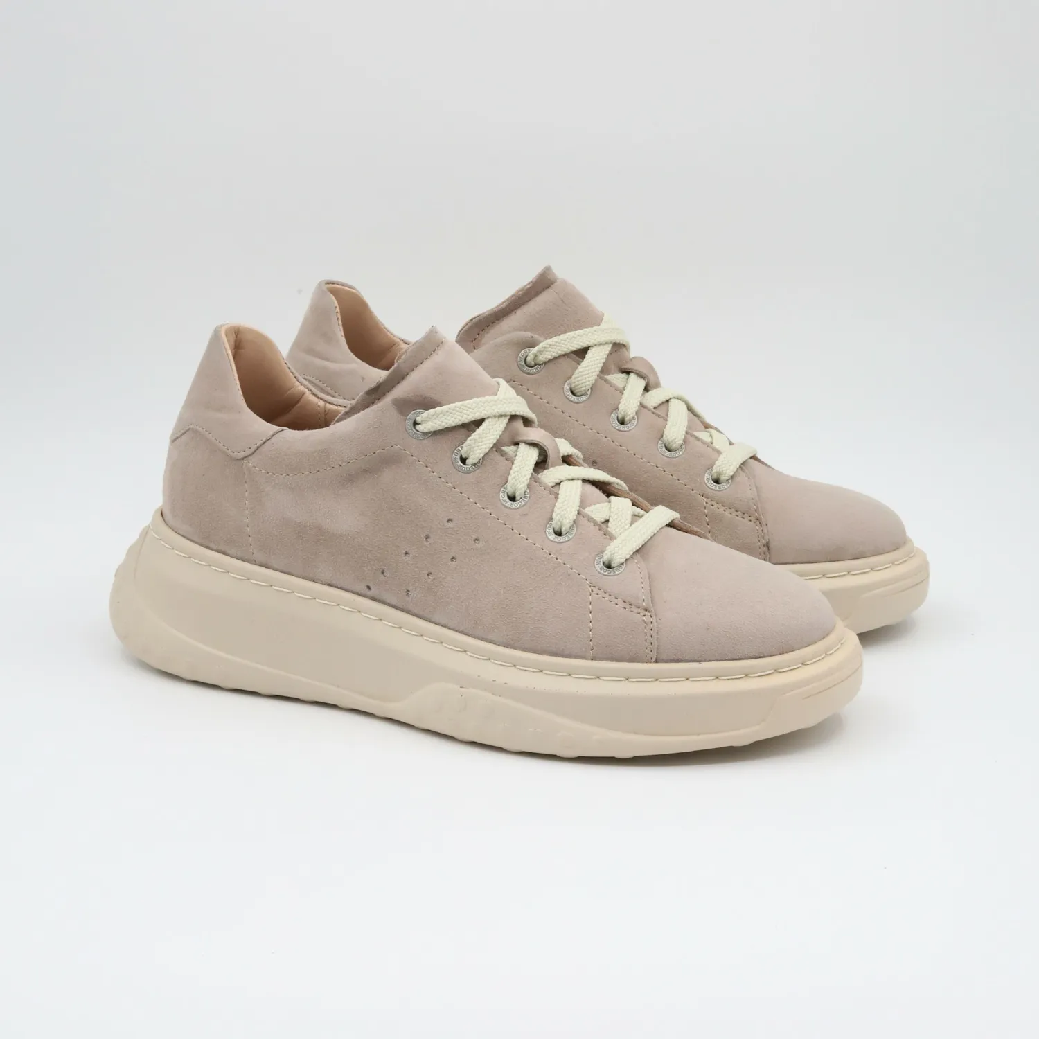 Lucas Shoes Sneaker 5101 sneakers bej velur natural