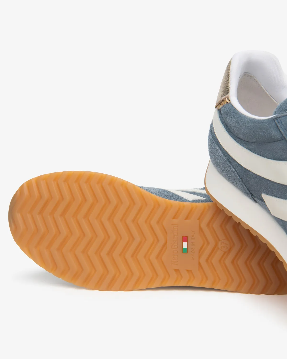 Sneakers damă NeroGiardini piele tehnică primăvară-vară