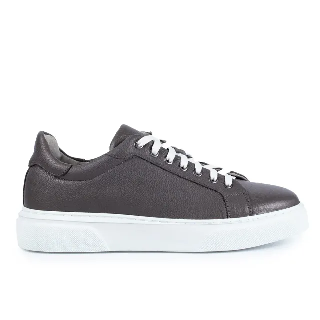 Lucas Shoes Sneaker 510 sneakers bizon gri piele naturala