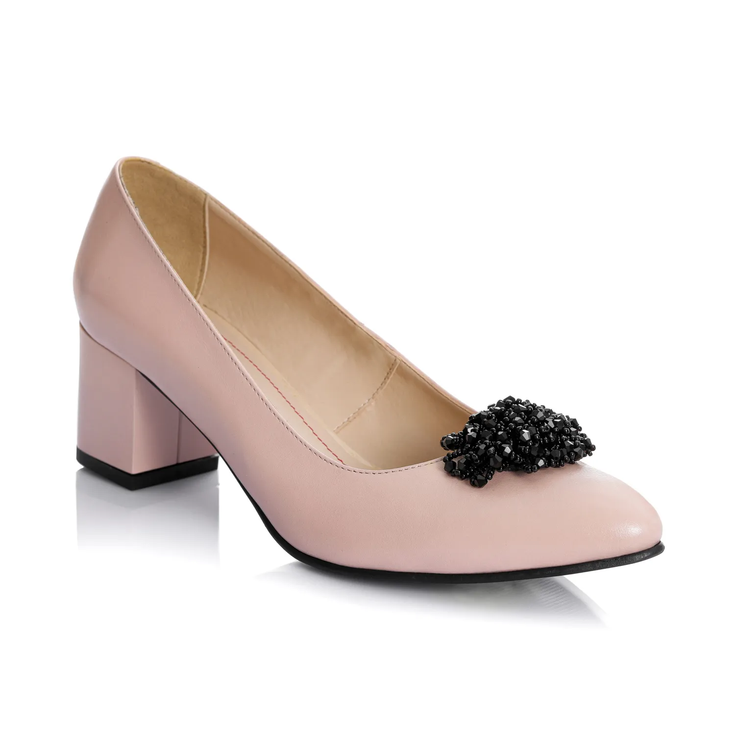 Catinca Shoes A59 NB pantofi dama nude piele naturala