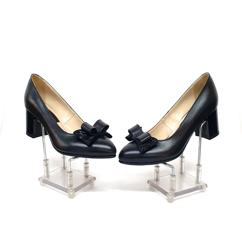 Catinca Shoes A12 NB3D pantofi damă piele negru 3D