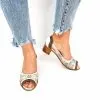 Catinca Shoes T1 BSG sandale damă piele bej-gri