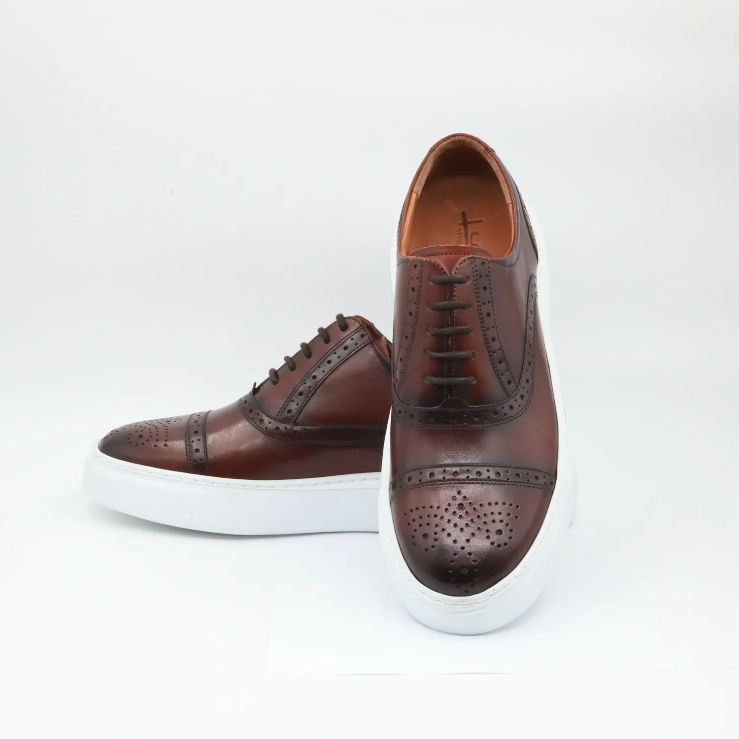 Lucas Sneaker 518 Marrone sneakers piele maro