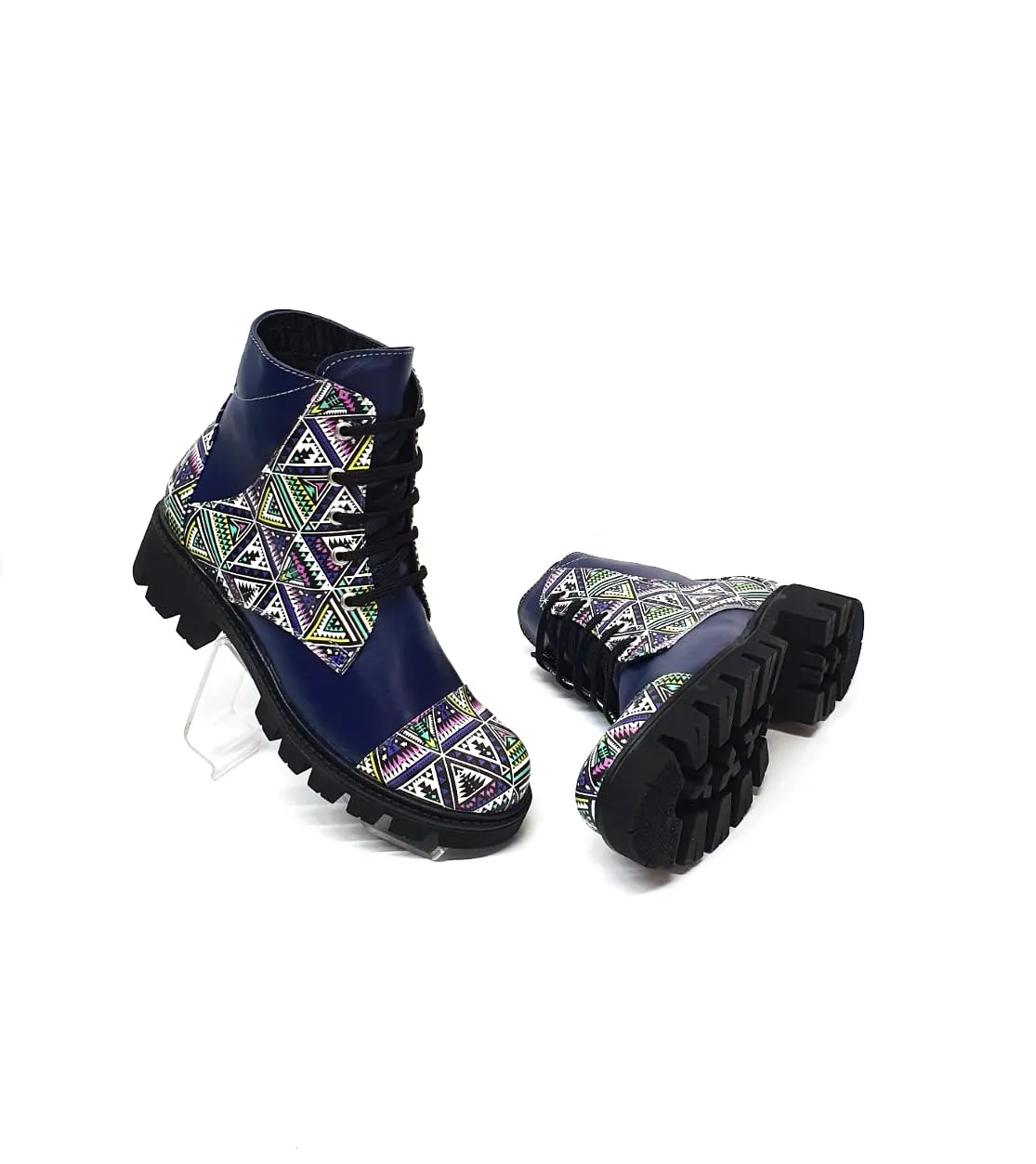 Catinca Shoes BC20 BT bocanci piele bleumarin