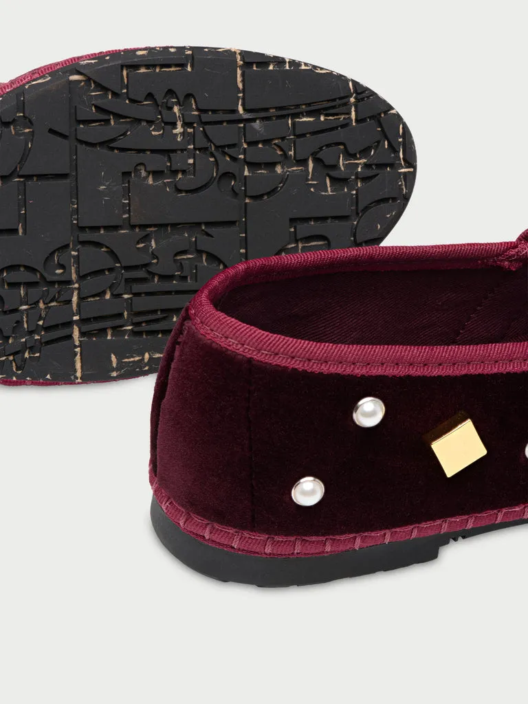 Flagelus Pierre Tack balerini bordo catifea