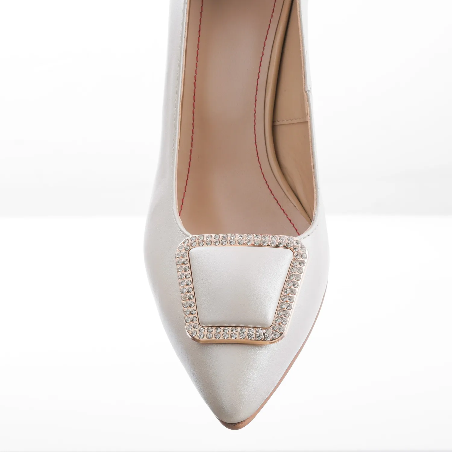 Catinca Shoes A61 BS pantofi dama piele bej sidef