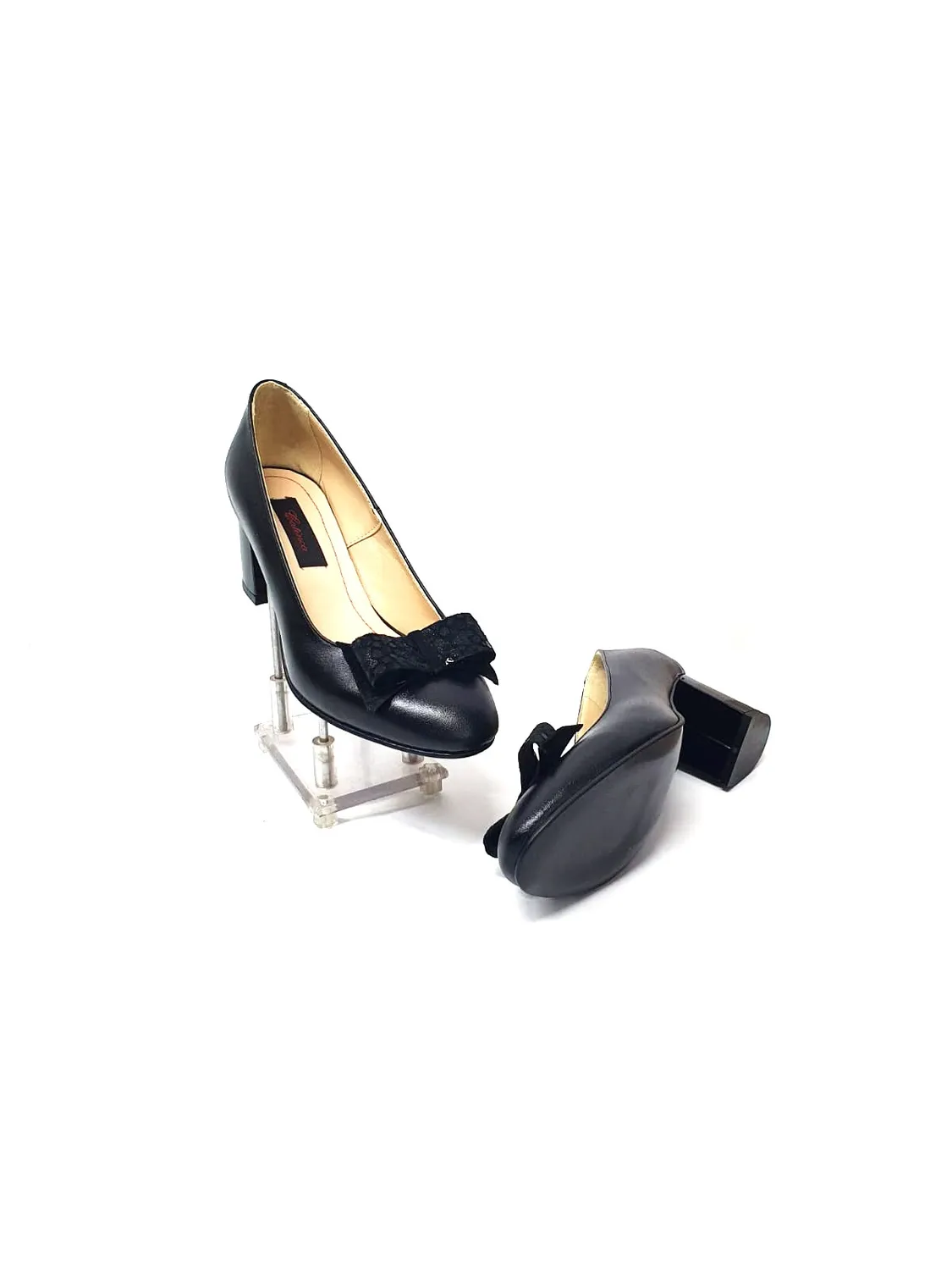 Catinca Shoes A14 NBC pantofi dama piele negru box cidiuri