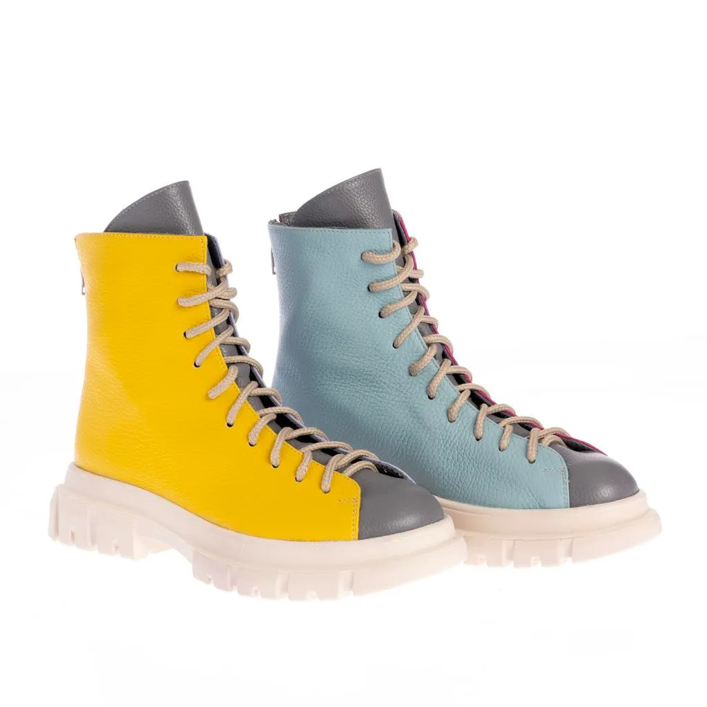 Ana Urbana Loredana bocanci piele multicolori