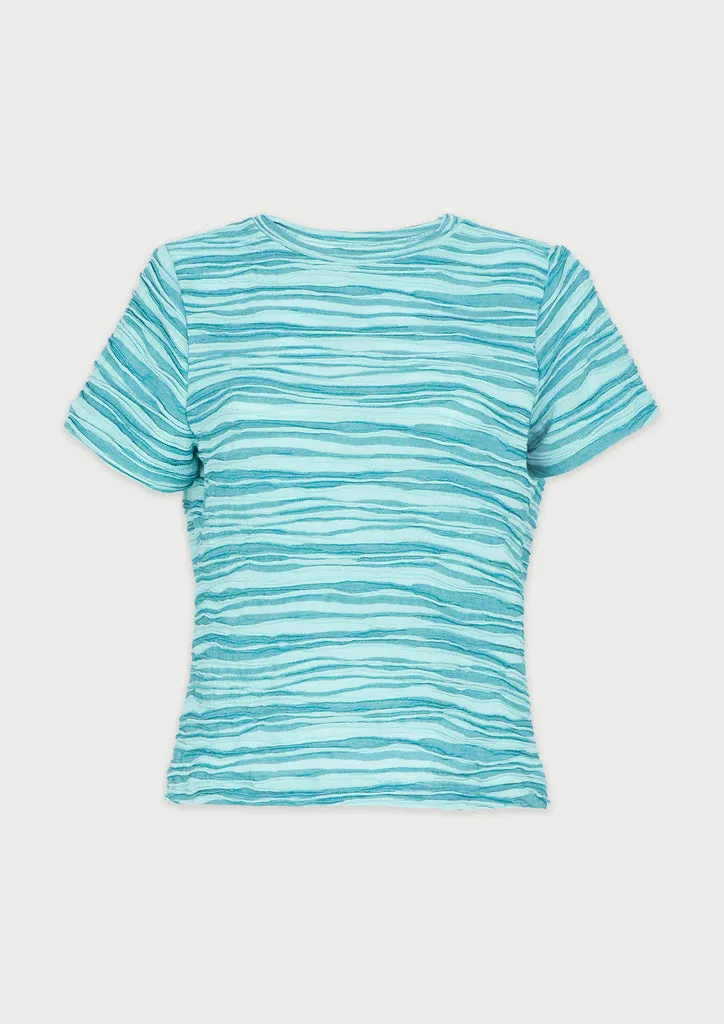 Flagelus Hun Blue tricou barbati albastru bumbac