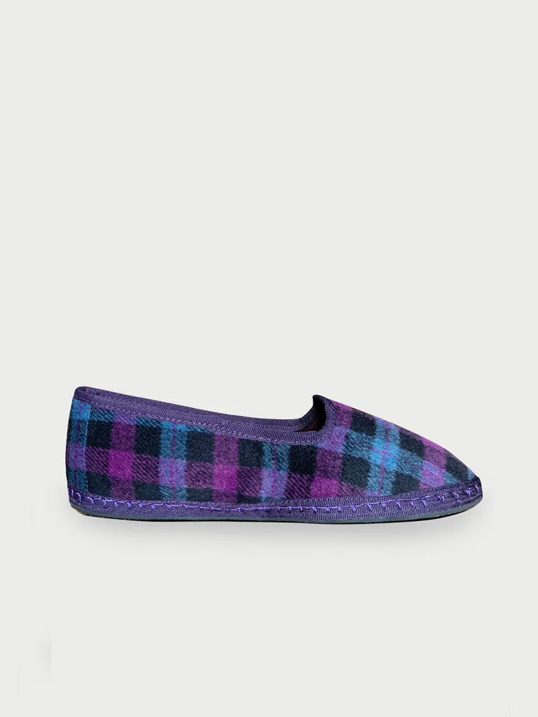 Flagelus Grace papuci bumbac albastru-violet