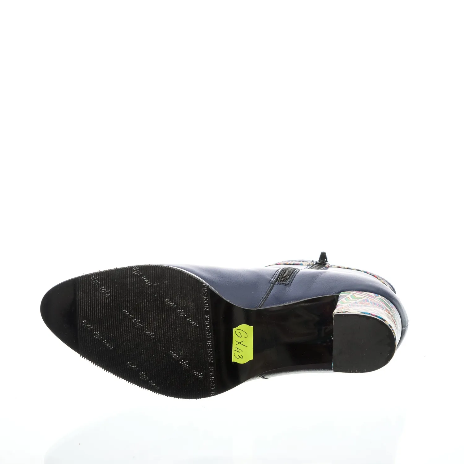 Catinca Shoes GX43 BBMT ghete damă albastru tradițional piele