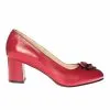 Catinca Shoes R6 R pantofi dama piele naturala rosu