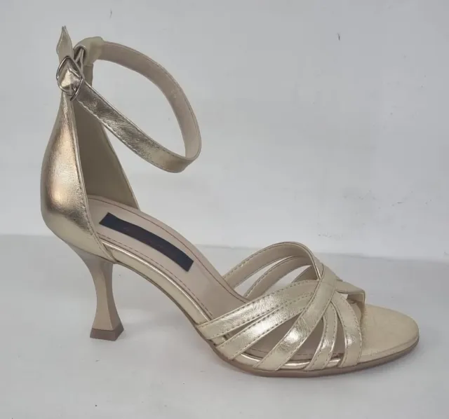 Catinca Shoes S8 AU sandale dama piele auriu