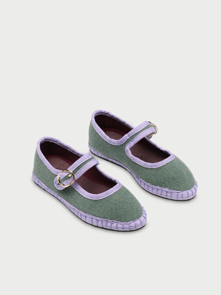 Flagelus Ivetta Kids pantofi copii verde deschis 30