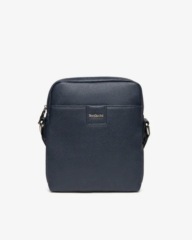NeroGiardini geantă crossbody bărbați piele